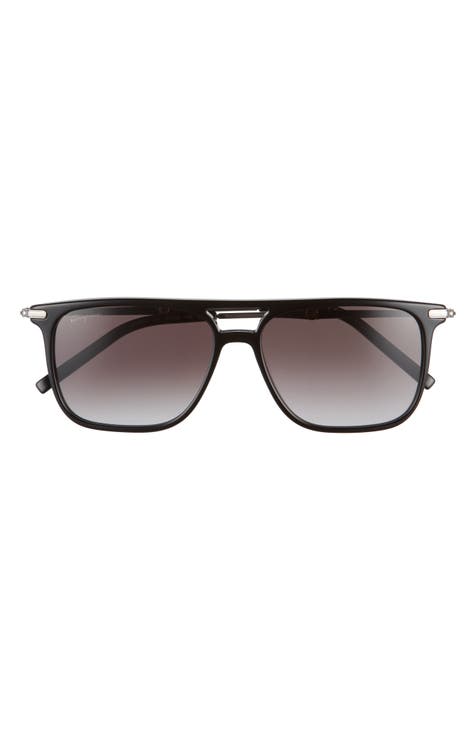 Salvatore Ferragamo Gafas de sol cuadradas de 57 mm