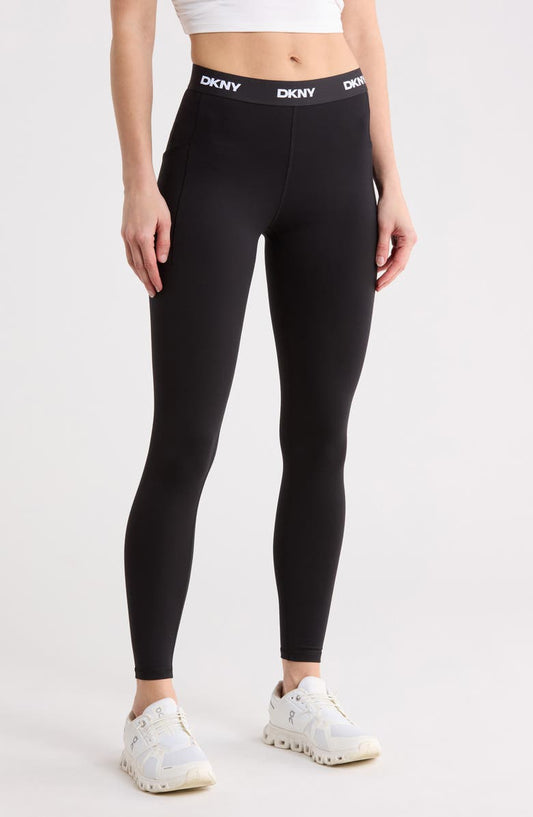 Logo Elastic Full Length Tights