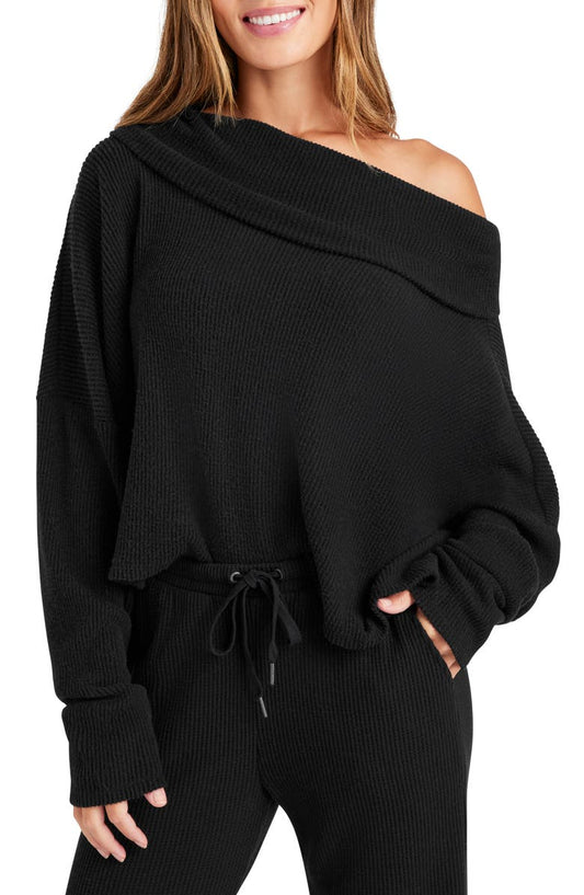 London One-Shoulder Lounge Top