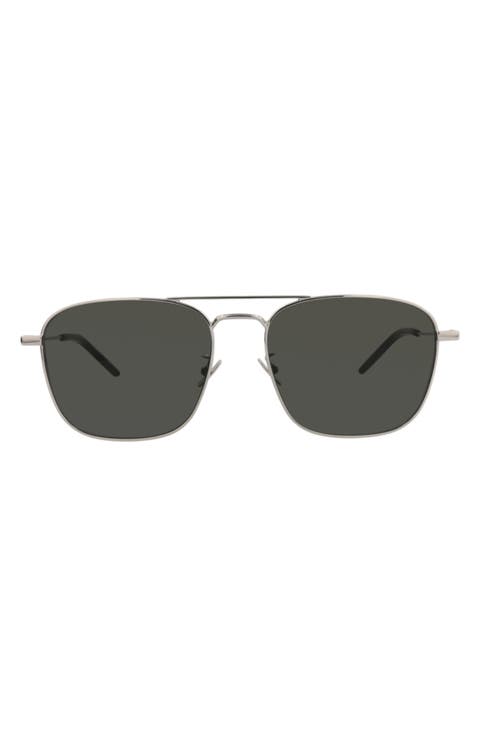 56mm Navigator Sunglasses