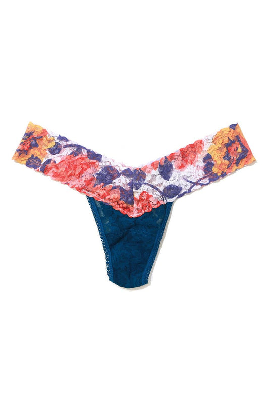 Signature Lace Low Rise Thong