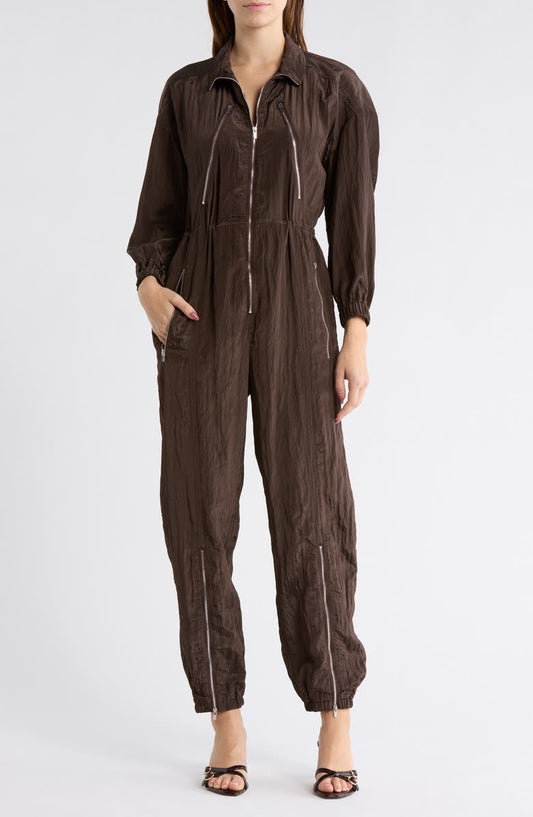 Gavin Taffeta Jumpsuit