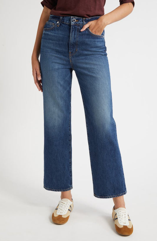 Dylan High Waist Ankle Straight Leg Jeans