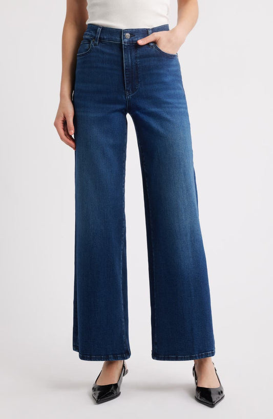 Le Slim Palazzo High Waist Wide Leg Jeans