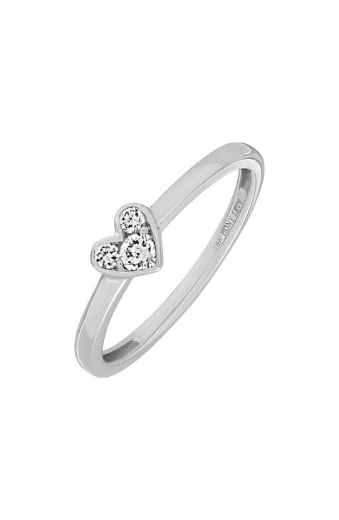 Anillo apilable de diamantes Mika - 0,15 ct. (Exclusivo Nordstrom)