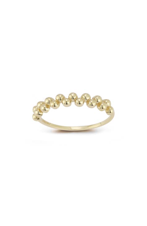 Anillo Burbuja Oro 14K