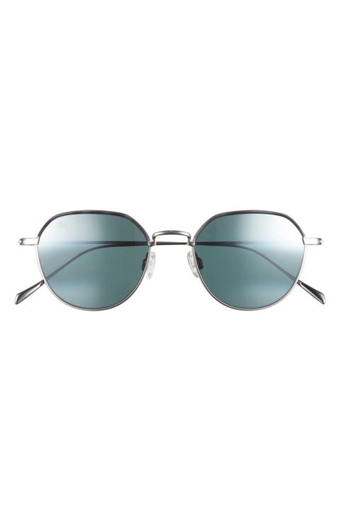 50mm Core Oval Polarized Sunglasses