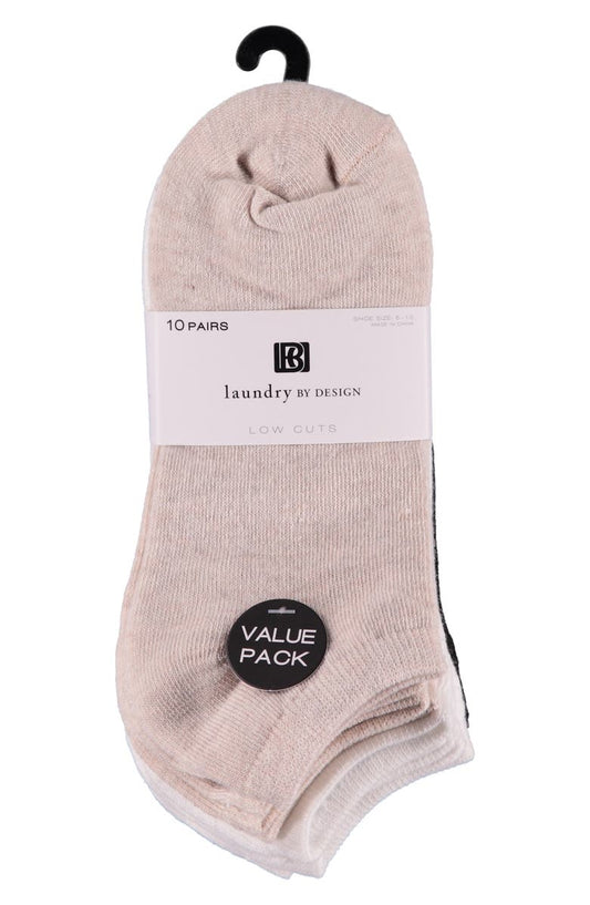 10-Pack Assorted Ankle Socks