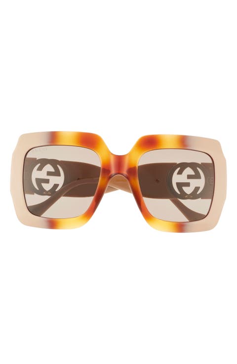 54mm Square Sunglasses