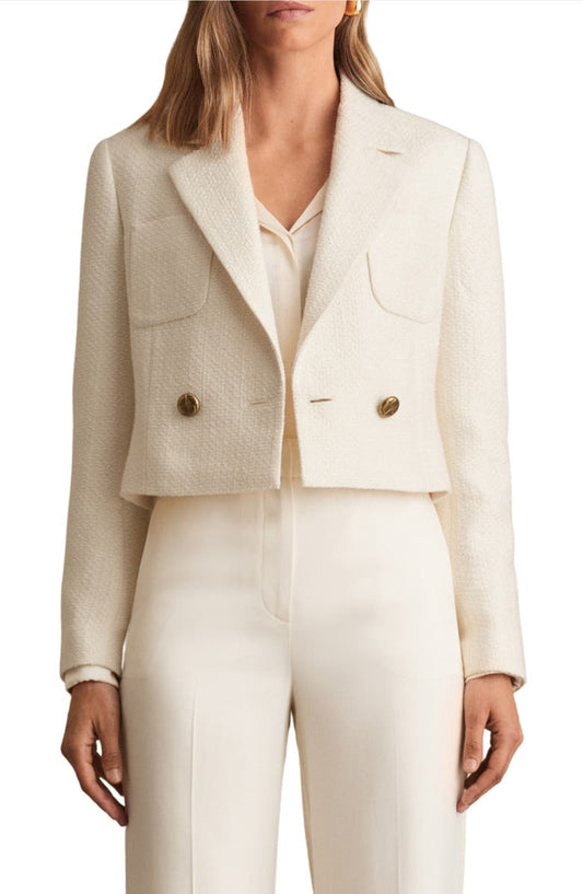 Mia Tweed Crop Jacket