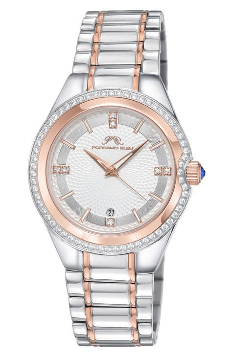 Reloj de pulsera intercambiable Guilia para mujer, 37 mm