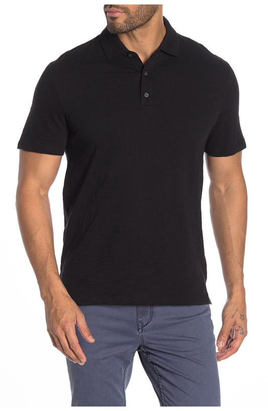 Short Sleeve Slub Polo