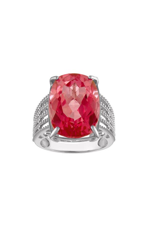 Cubic Zirconia Cocktail Ring
