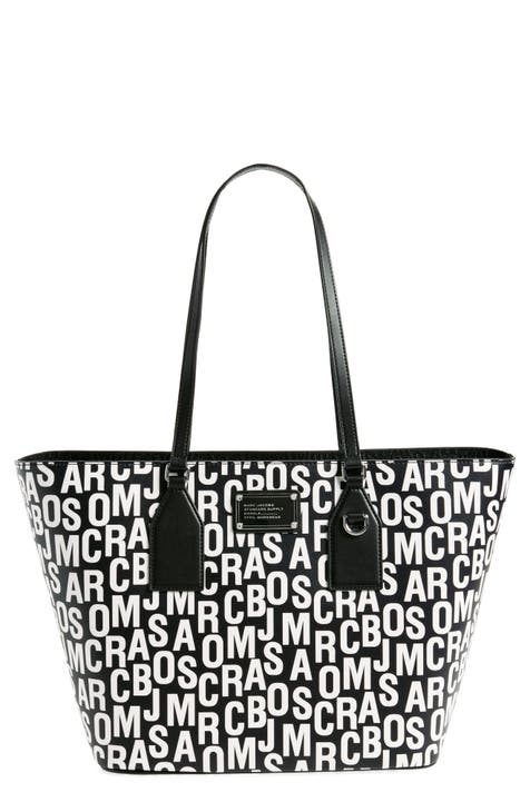 Bolsa de mano con logotipo desordenado