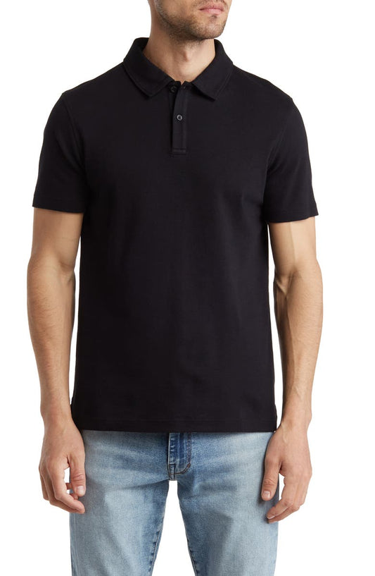Solid Interlock Polo