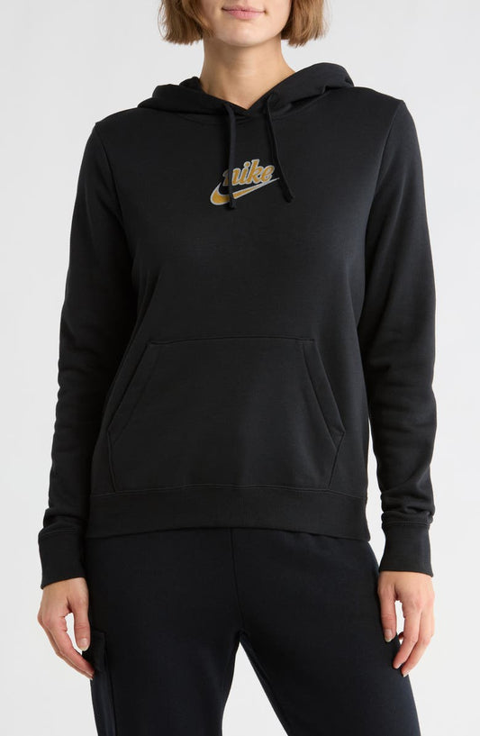 Club Logo Fleece Pullover Hoodie