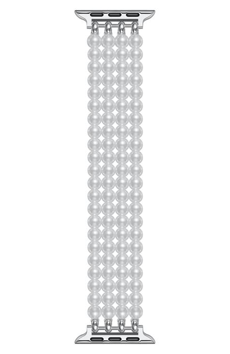 Ariel Imitation Pearl Pulsera reloj Apple Watch