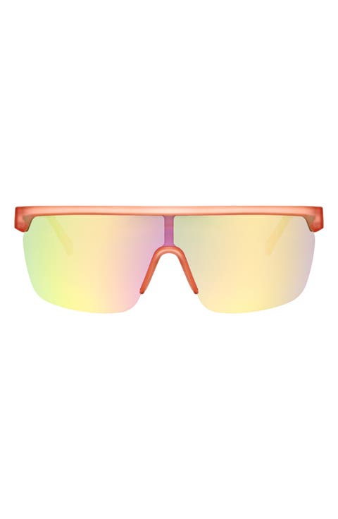63mm Semi Rim Shield Polarized Sunglasses