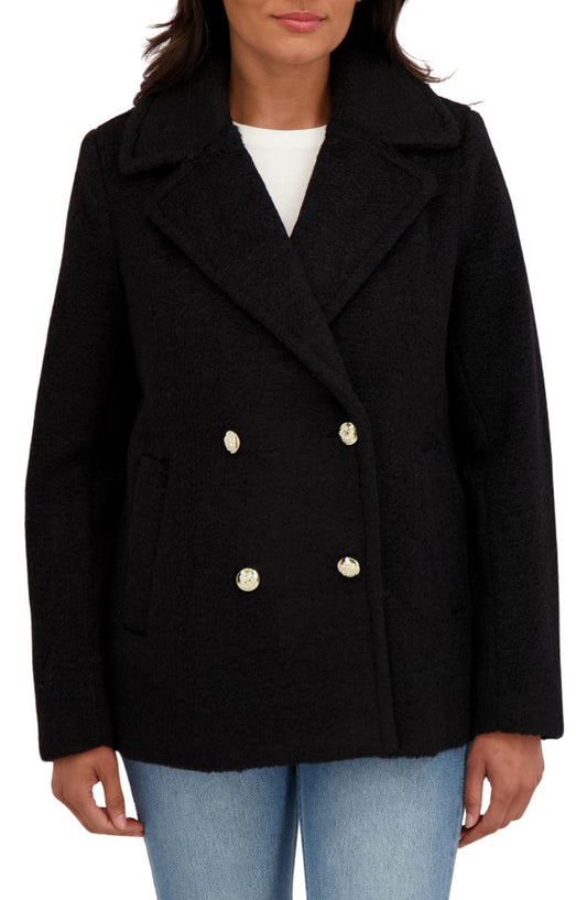 Bouclé Peacoat