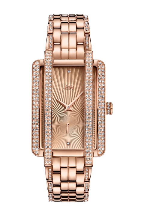 Reloj pulsera diamante visón, 28mm