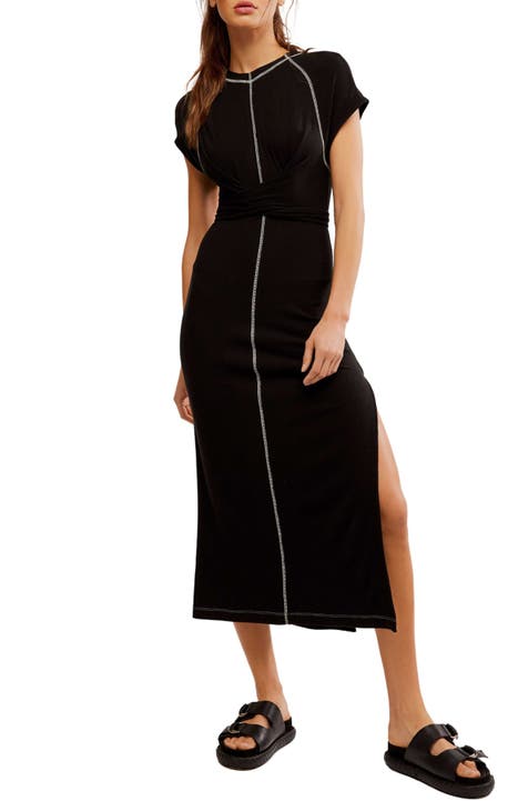 Vestido largo con lazo en la espalda Sunni