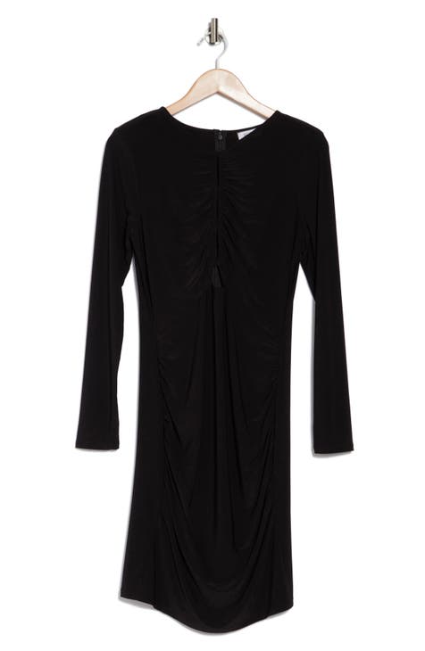 Minivestido de día arrugado