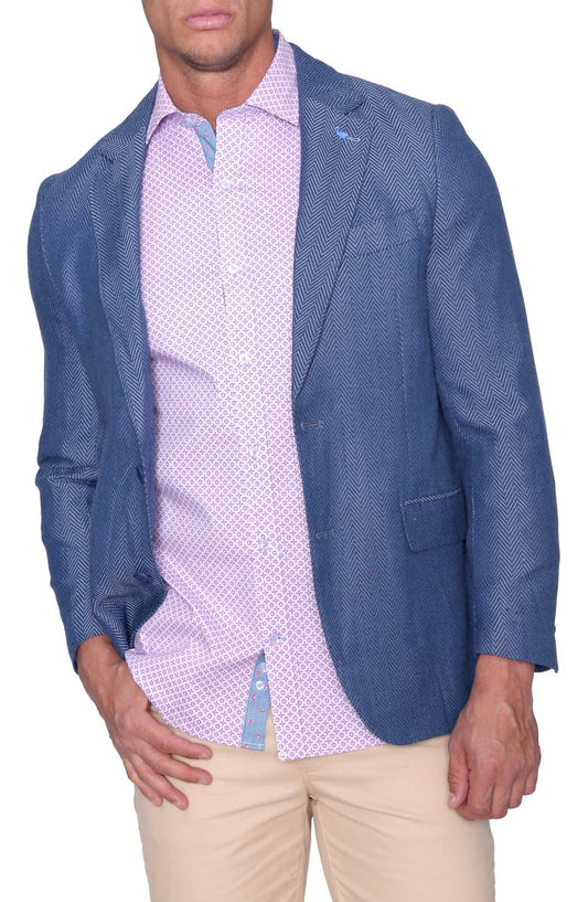 Fashion Herringbone Sportcoat
