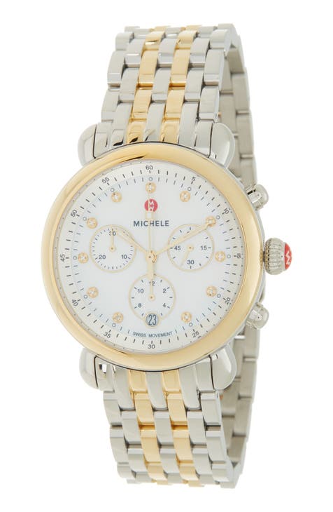 Reloj CSX de pulsera con diamantes, 38 mm - 0,03 ctw