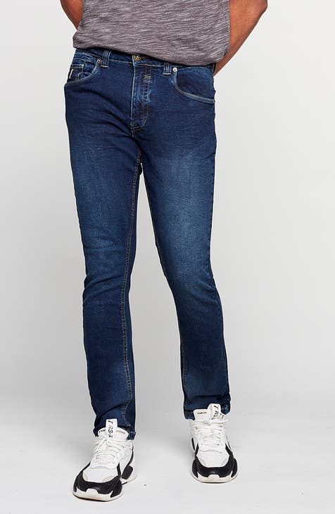 Jeans rectos (azul oscuro)