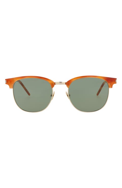 52mm Browline Sunglasses