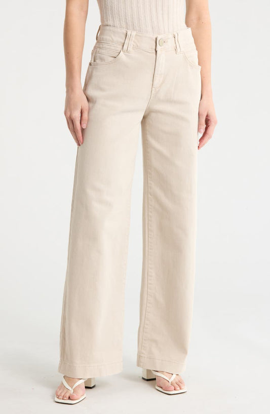 High Waist Wide Leg Jeans (Women)