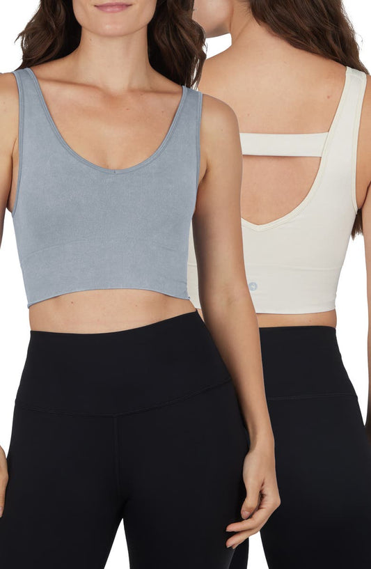 2-Pack Bianca Stone Wash Seamless Tank