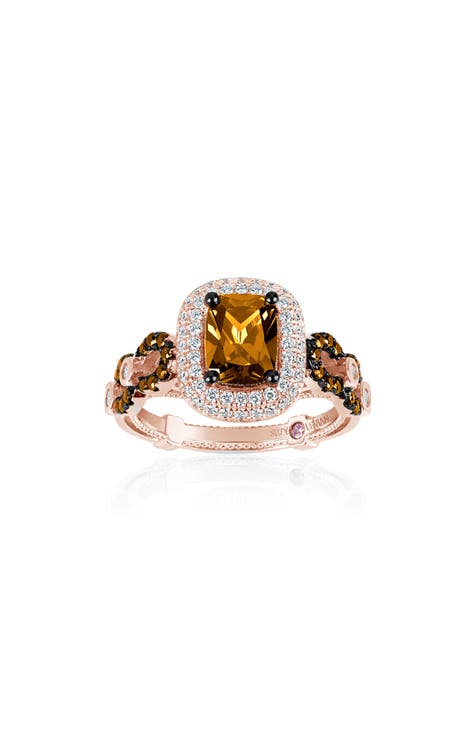 Anillo de compromiso CZ