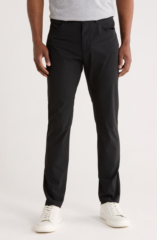 Straight Leg Pull-On Pants