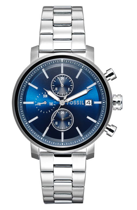 Reloj pulsera multifunción de cuarzo Rhett, 43mm