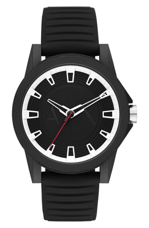 Reloj con pulsera de cuarzo de tres manecillas, 44 mm