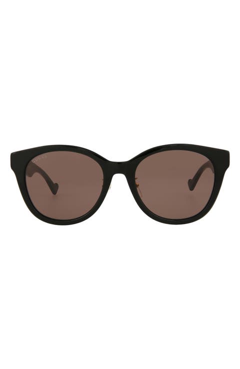 56mm Round Sunglasses