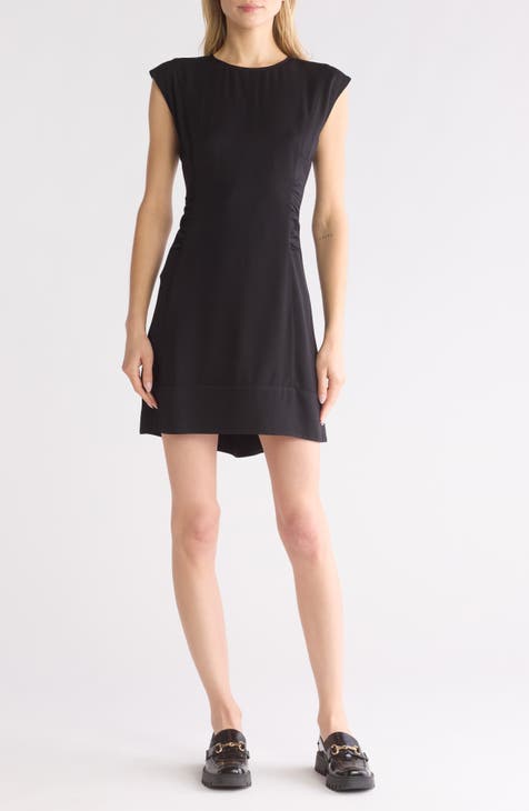 Minivestido Megan fruncido sin mangas