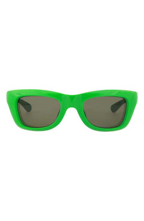 49mm Rectangular Sunglasses