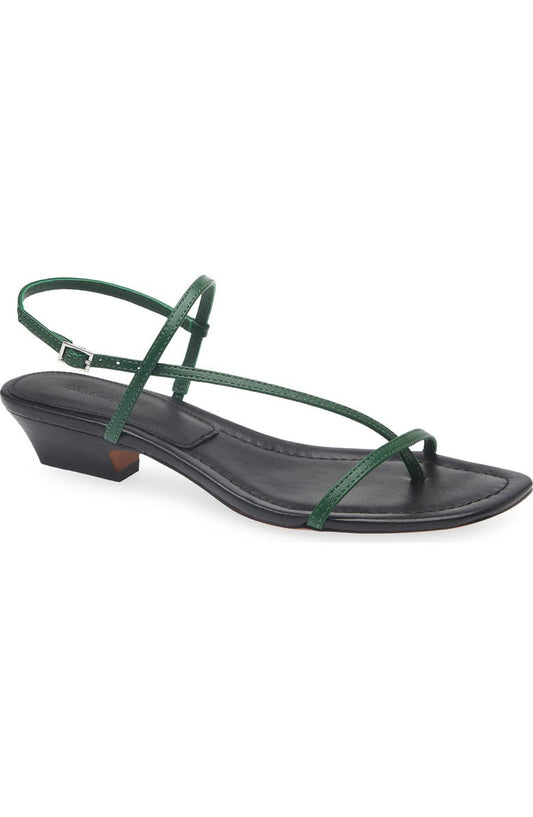 The Maycie Asymmetric T-Strap Sandal (Women)